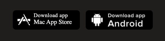 Botones para descargar la app móvil de Sol Casino en Android e iOS